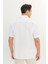 Pamuklu Keten Oversize Fit Bol Kesim Hawai Yaka Gömlek 5