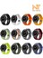 Samsung Galaxy Watch Fe / 4 / 5 / 5 Pro / 6 / 7 40 42 44 46MM Uyumlu Silikon Kordon 2