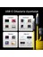 The Future Creative Power 8-In-1 240W Pd 3.1 Süper Hızlı Şarj/data Kablo Seti, Type-C To Type-C, 2,6m Modüler Uzayabilen, 40GBP 2