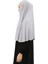 Al-Tobeh Hazır Türban Peçeli Pratik Eşarp Tesettür Nikaplı Hijab - Namaz Örtüsü Sufle (Xl) - Gri 6