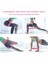 5 Adet Pilates Bandı Seti Direnç Hafif Orta Sert 5'li̇ Set Pilates Lastiği 5