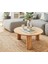 Most Sahara Orta Sehpa %100 Ahşap Açık Ceviz (85X85)(EVİNİZE Teslim) 1