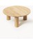 Most Sahara Orta Sehpa %100 Ahşap Açık Ceviz (85X85)(EVİNİZE Teslim) 3