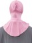 Kadın Tesettür Pratik Boyunluklu Hijab - Sporcu Bone - Koyu Pembe 6