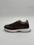 Kadın Kahve Hakiki Deri Leopar Sneaker 5
