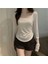 Y2K Basic Uzun Kollu Crop 1