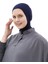 Al-Tobeh Kadın Tesettür Pratik Boyunluklu Hijab - Sporcu Bone - Lacivert 3