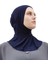 Al-Tobeh Kadın Tesettür Pratik Boyunluklu Hijab - Sporcu Bone - Lacivert 4