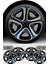 Renault Kangoo Master Trafic 16'' Inç Jant Kapağı 4 Adet Çift Renk 313 1