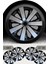 Renault Fluence Symbol Laguna 15'' Inç Jant Kapağı 4 Adet Çift Renk 303 1