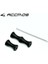 Siyah S Tarzı 1 Takım 4 Renk Bowstring Parmak Tab Guard Bowstring Saver Okçuluk Yay Olimpik Yay Için Koruyucu Parmak Silikon Yayın (Yurt Dışından) 1