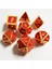 No.34 Tarzı Dnd Oyunu, Masa Üstü Rpg, Zindanlar ve Ejderhalar, Matematik Öğretimi, 7 Için Emaye Katı Metal ile Çokyüzlü Metal Zar Seti Çinko Alaşım (Yurt Dışından) 4