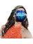 Type9 Stili Faceshield Koruyucu Güneş Gözlükleri Kadın Bisiklet Bisiklet Gözlük Güvenlik Gözlükleri Anti-Sprey Maske Bisiklet Sürme Koruma Güneş Gözlüğü (Yurt Dışından) 2