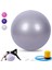 Sadece Pompa Stili 55CM Pvc Yoga Topu Egzersiz Topu Fitness Için Kalınlaşmış Anti-Patlama Denge Topu Pilates Egzersiz Topu Hızlı Pompa Ev Spor Salonu ile (Yurt Dışından) 2