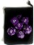 Sadece Siyah Çanta Stili 7pclot Kadife Zar Çantalı Zar Seti D4, D6, D8, D10, D10%, D12, D20 Masa Oyunu, Dnd, Rpg Gyh Için Renkli Aksesuarlar (Yurt Dışından) 5