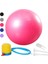 55CM Mor Top Seti Stili cm Yoga Egzersiz Topu Pilates Fitness Salonu Denge Fit Top Egzersiz Fitness Için Patlama Önleyici Kaymaya Dayanıklı Denge Topu (Yurt Dışından) 2