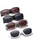 A-C10 Stili Kadın Steampunk Güneş Gözlüğü Trendy Moda Tasarımı Küçük Çerçeve Dikdörtgen UV400 Koruma Erkek Gözlük Bisiklet Güneş Gözlükleri Shades (Yurt Dışından) 3