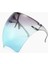 Gri Yeşil Stil Yeni Koruyucu Sürme Güneş Gözlüğü Faceshield Bisiklet Gözlükleri Kadın Erkek Güneş Gözlüğü Büyük Boy Güvenlik Su Geçirmez Gözlük Maskesi (Yurt Dışından) 1