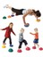 Sarı Stil Yoga Yarım Küre Eğitmeni Dengeleme Topu Şişme Yarım Küre Yoga Topları Masaj Egzersizleri Spor Salonu Pilates Fitness Fitball Kauçuk (Yurt Dışından) 5