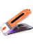 iPhone Ile Uyumlu Point Hizalama Aparatlı Darbe Emici ve Takılırken Camın Altında Kesinlikle Toz Bırakmayan Darbelere Karşı Ekstra Güçlü Ekran Koruyucu Cam (Iphone 15 Pro) 2