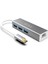 Itpc-3tx Type-C X4 USB 3.0 + Ethernet RJ45(10/100/100) Çoklayıcı Aluminyum Kasa 1