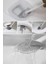 Haus Silikon Banyo Tuvalet Klozet Temizleme Fırçası Ayaklı ve Yapışkanlı Tutucu Set Beyaz S- 574 2