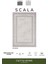 Scala SC002G Bej Halı Modern Desenli Tozu Az Akrilik Salon Halısı Yatak Odası Mutfak Koridor 2