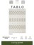 Tablo TL004A Krem Halı Modern Desen Antialerjik Pamuk Taban Yıkanabilir Salon Halısı Yatak Odası 2