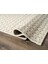 Tiora TI006A Krem Jüt Halı Naturel Sisal Örme Hasır Modern Yıkanabilir Dayanıklı Tozu Yok 5