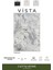 Vista VS014G Gri Halı Modern Desen Antialerjik Pamuk Taban Yıkanabilir Salon Halısı Yatak Odası 2