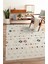 Tablo TL001A Krem Halı Modern Desen Antialerjik Pamuk Taban Yıkanabilir Salon Halısı Yatak Odası 1