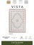 Vista VS012A Krem Halı Avangard Desen Antialerjik Pamuk Taban Yıkanabilir Salon Halısı Yatak Odası 1