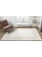 Armony AR008A Beyaz Halı Modern Desenli Çerçeveli Akrilik Tozu Az Salon Halısı Yatak Odası Koridor 5