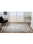 Scala SC005G Gri Halı Modern Desenli Tozu Az Akrilik Salon Halısı Yatak Odası Mutfak Koridor 5