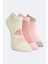 3'lü Ekoseli Kız Çocuk Patik Çorap 2