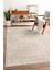 Tablo TL011A Beyaz Halı Geometrik Desen Antialerjik Pamuk Taban Yıkanabilir Salon Halısı Yatak Odası 1