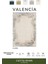 Valencıa VL008A Modern Desen Krem Halı Özel Akrilik Iplikli Pamuk Taban Tozu Az Salon Mutfak Halısı 2