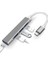 C-809 Macbook Uyumlu Type-C To 4* USB 3.0 Splitter 5 Gbps Çevirici Hub Adaptör 2