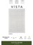 Vista VS003A Beyaz Halı Modern Desen Antialerjik Pamuk Taban Yıkanabilir Salon Halısı Yatak Odası 2