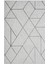 Nexus NX011A Gri Halı Geometrik Desen Antialerjik Pamuk Taban Salon Halısı Yatak Odası Koridor 3