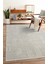 Tablo TL007A Gri Halı Geometrik Desen Antialerjik Pamuk Taban Yıkanabilir Salon Halısı Yatak Odası 5