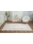 Scala SC009A Beyaz Halı Modern Desenli Tozu Az Akrilik Salon Halısı Yatak Odası Mutfak Koridor 5