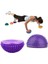 Mavi Stil Şişme Yoga Yarım Top Denge Fitness Ayak Topu Masaj Jimnastik Eğitimi Tetik Noktası Topları Kapalı Ev Egzersiz Pilates Topu (Yurt Dışından) 2
