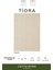 Tiora TI002A Krem Jüt Halı Naturel Sisal Örme Hasır Modern Yıkanabilir Dayanıklı Tozu Yok 2
