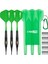 Yeşil Stil Cyeelife Soft Dart 18G + Taşıma Çantası + Ekstra Puanlar + Uçuşlar,profesyonel Elektronik Plastik Uçlu Dart Seti (Yurt Dışından) 1
