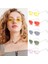 Altın Kırmızı Stil 2021 Unisex Metal Çerçeve Dikdörtgen Güneş Gözlüğü Moda Küçük Retro Shades UV400 Gözlük Erkekler Kadınlar Için Sürüş Gözlük Gözlük (Yurt Dışından) 2