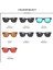 Siyah Gri Tarzı Lassic Retro Polarize Erkek Güneş Gözlüğü Kadın Bisiklet Gözlükleri UV400 Açık Spor Sürüş Balıkçılık Gözlük Gafas De Sol (Yurt Dışından) 3