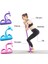 Kırmızı Stil Yoga Direnç Bandı Genişletici Elastik Halat Şekil 8 Direnç Egzersiz Bandı Fitness Bandı Kauçuk Çekme Halatı Eğitim Çekme Halatı (Yurt Dışından) 4