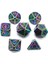 No.97 Stili Zar Oyunu Rpg Mtg Masa Oyunları Için Kılıflı 2019 Mekanik Stil Metal Zar D4 D6 D8 D10 D12 D20 Set Dnd Dices (Yurt Dışından) 3