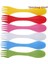 Yeşil Stil Sıcak Açık Spork 3 Ioon Çatal Kesici Kamp Yürüyüş Gereçleri Plastik Spork Combo Seyahat Gadget Çatal (Yurt Dışından) 5